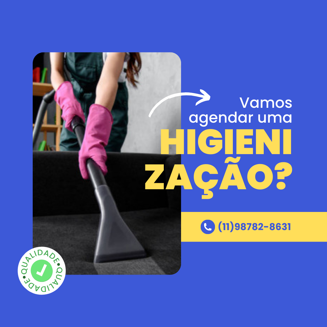 higienização de sofá e estofados em são paulo