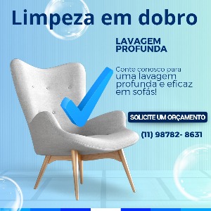 lavagem de cadeiras