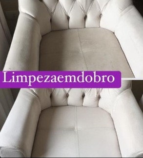 limpeza de poltron e cadeiras no brooklin - limpezaemdobro